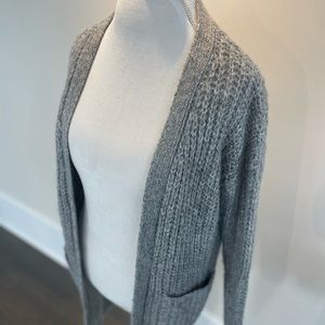 Heavy knit cardigan
